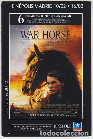 Cine: WAR HORSE (Kinepolis) - Foto 1