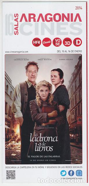 Cine: LA LADRONA DE LIBROS (Aragonia Cines) - Foto 1