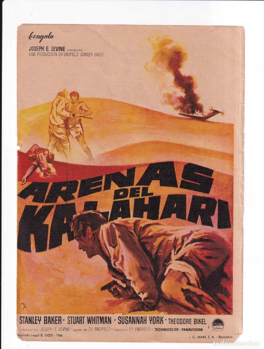 Cine: ARENAS DEL KALHARI : STANLEY BOKER - Foto 1