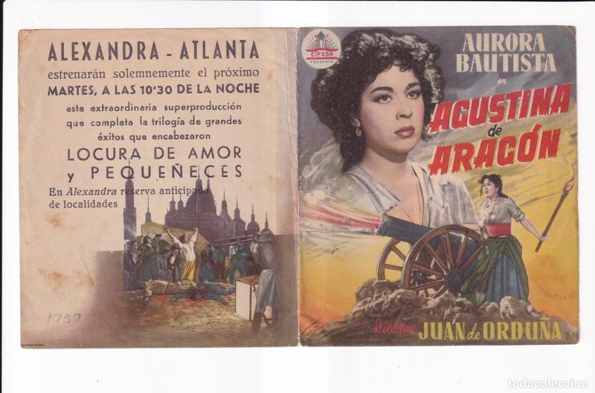 Cine: AGUSTINA DE ARAGON : AURORA BAUTISTA - Foto 1