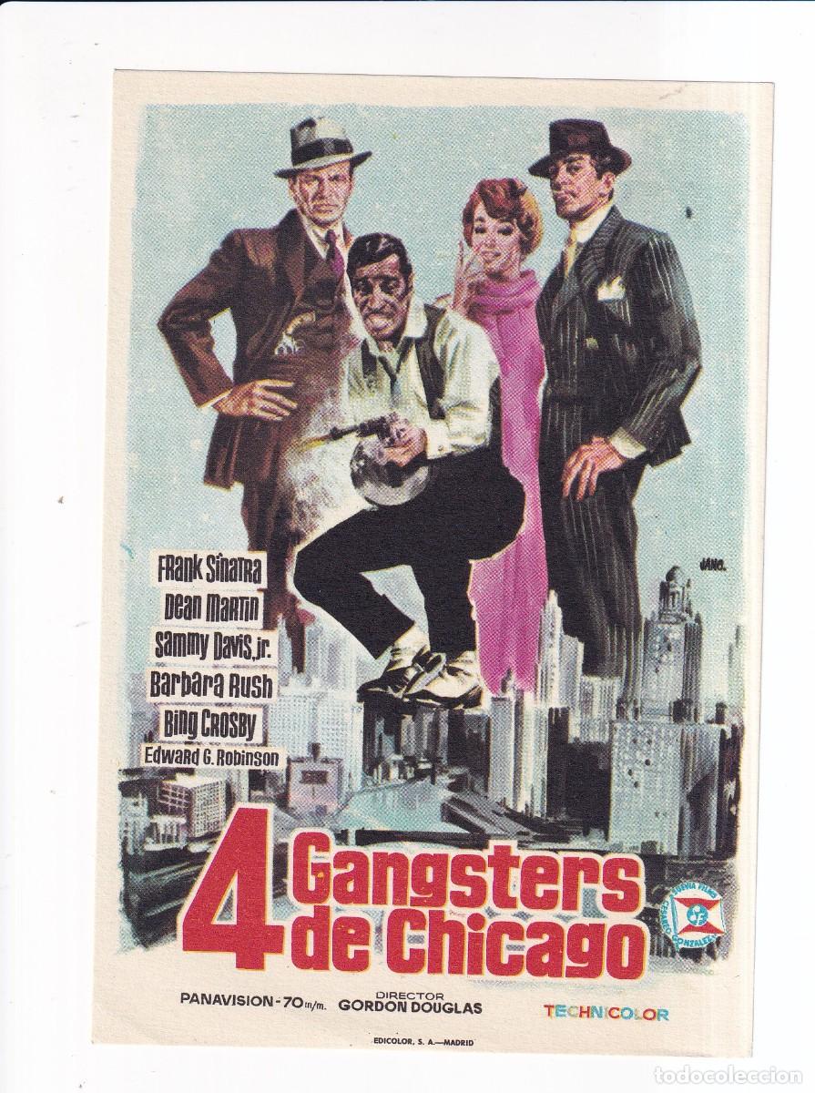 Cine: 4 GANGSTERS DE CHICAGO : FRANK SINATRA - Foto 1