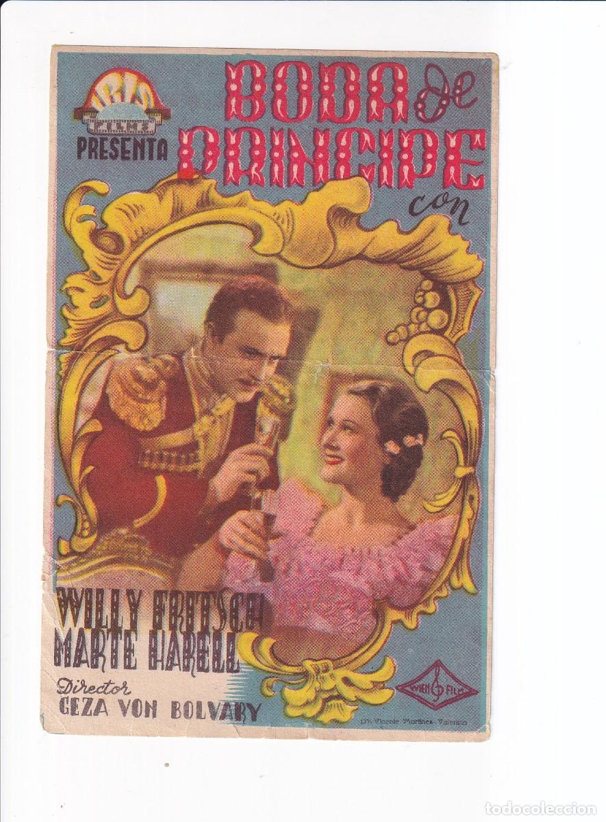Cine: BODA DE PRINCIPE : WILLY PRITSCH - Foto 1