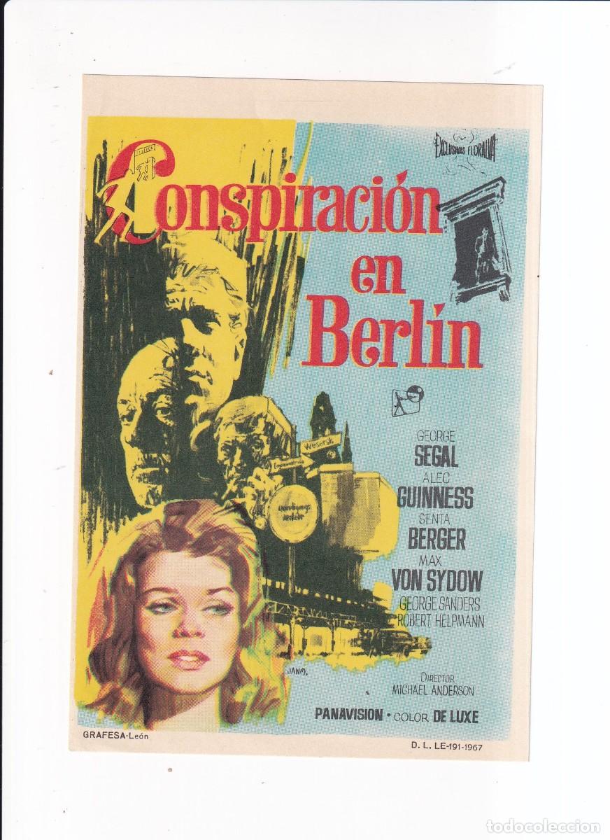 Cine: CONSPIRACION EN BERLIN : GEORGE SEGAL - Foto 1
