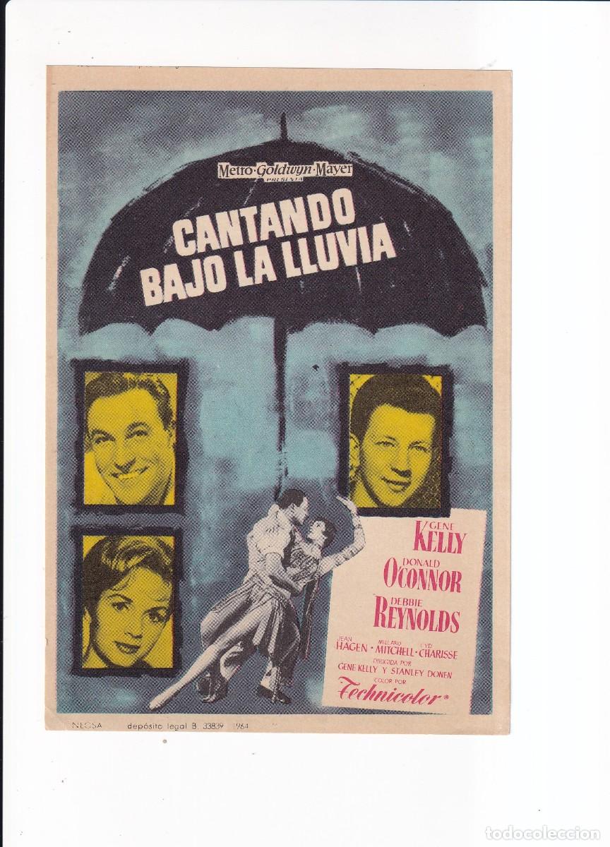 Cine: CANTANDO BAJO LA LLUVIA : GENE KELLY