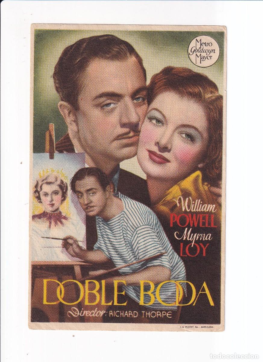 Cine: DOBLE BODA : WILLIAM POWELL - Foto 1