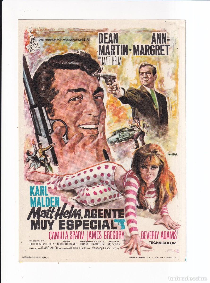 Cine: MATT HELM, AGENTE MUY ESPECIAL : KARL MALDEN