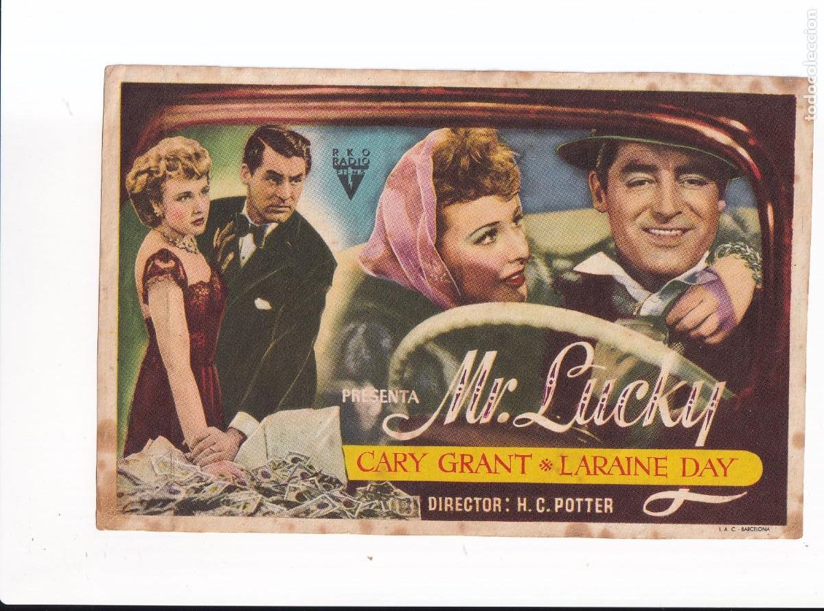 Cine: MR. LUCKY : CARY GRANT - Foto 1