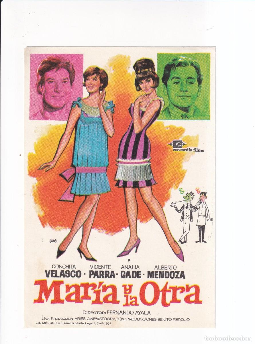 Cine: MARIA Y LA OTRA : CONCHITA VELASCO - Foto 1