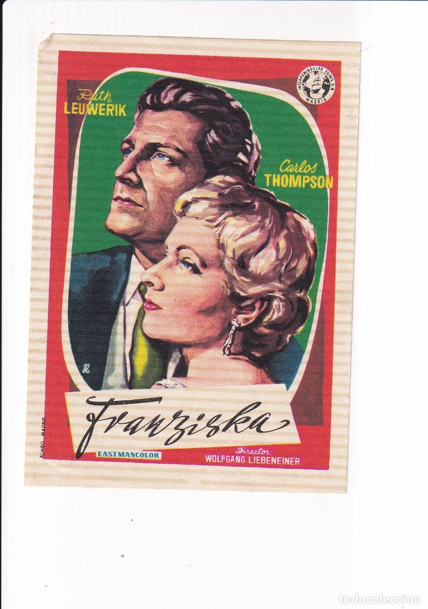 Cine: FRANZISKA : RUTH LEUWERIK - Foto 1
