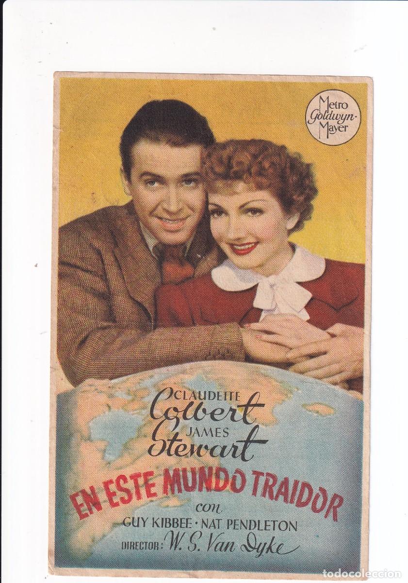 Cine: EN ESTE MUNDO TRAIDOR : CLAUDETTE COLBERT - Foto 1