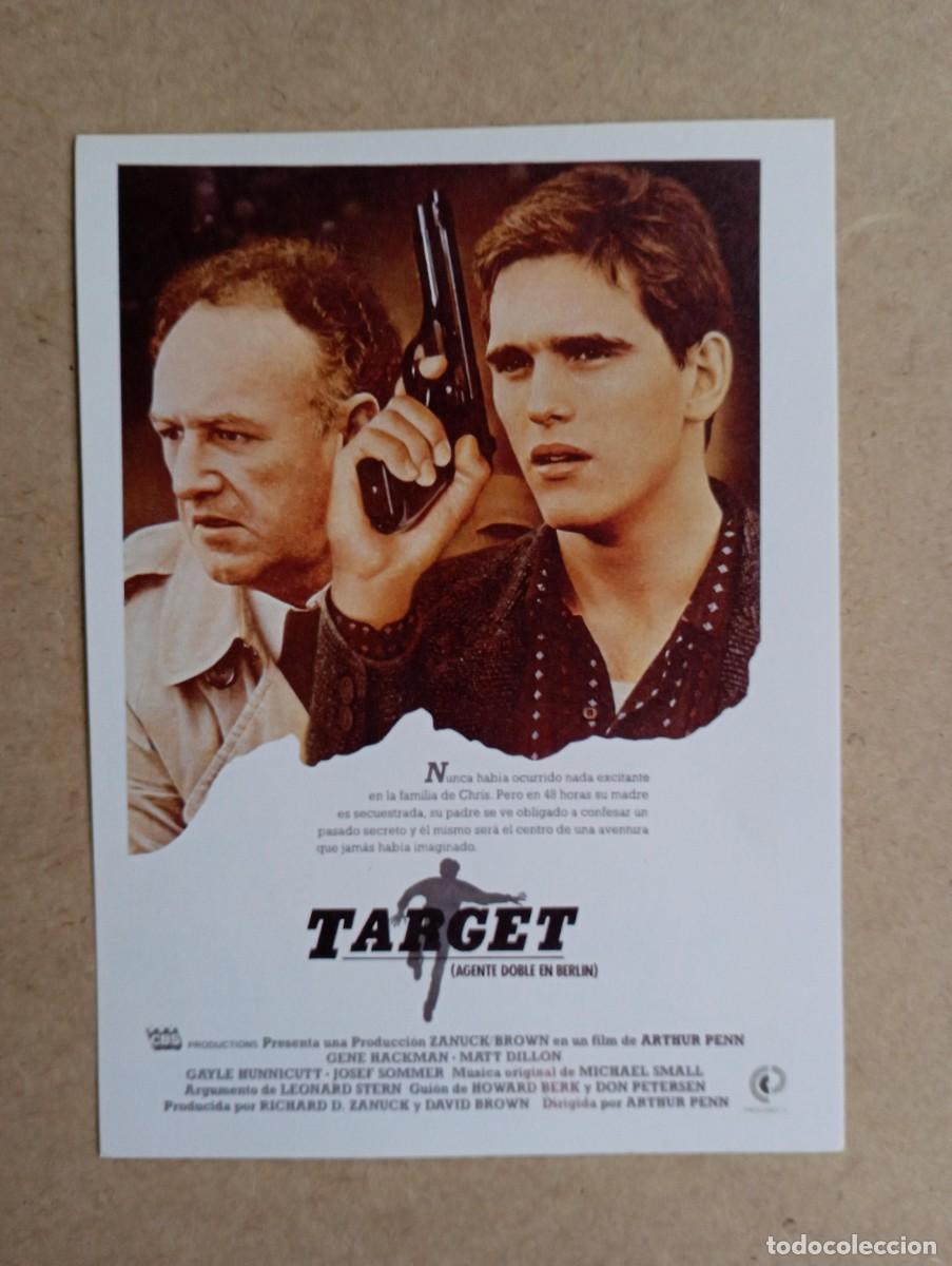 Cine: Target, folleto de cine, de mano - Foto 1