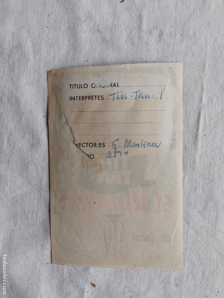 Cine: PROGRAMA DE CINE TIN TAN EL VIVIDOR - Foto 2