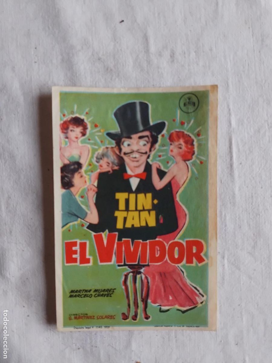 Cine: PROGRAMA DE CINE TIN TAN EL VIVIDOR - Foto 1