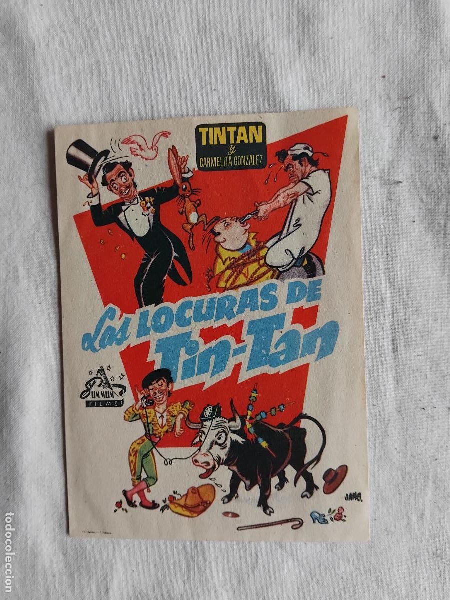 Cine: PROGRAMA DE CINE LAS LOCURAS DE TIN TAN - Foto 1