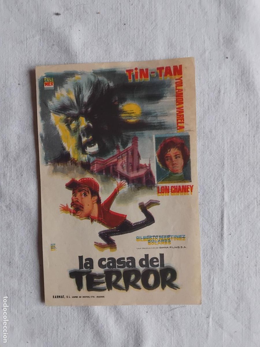Cine: PROGRAMA DE CINE TIN TAN LA CASA DEL TERROR. - Foto 1