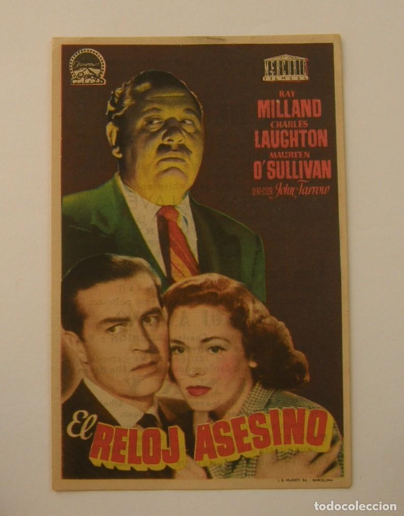 Cine: PROGRAMA DE CINE EL RELOJ ASESINO - Foto 1