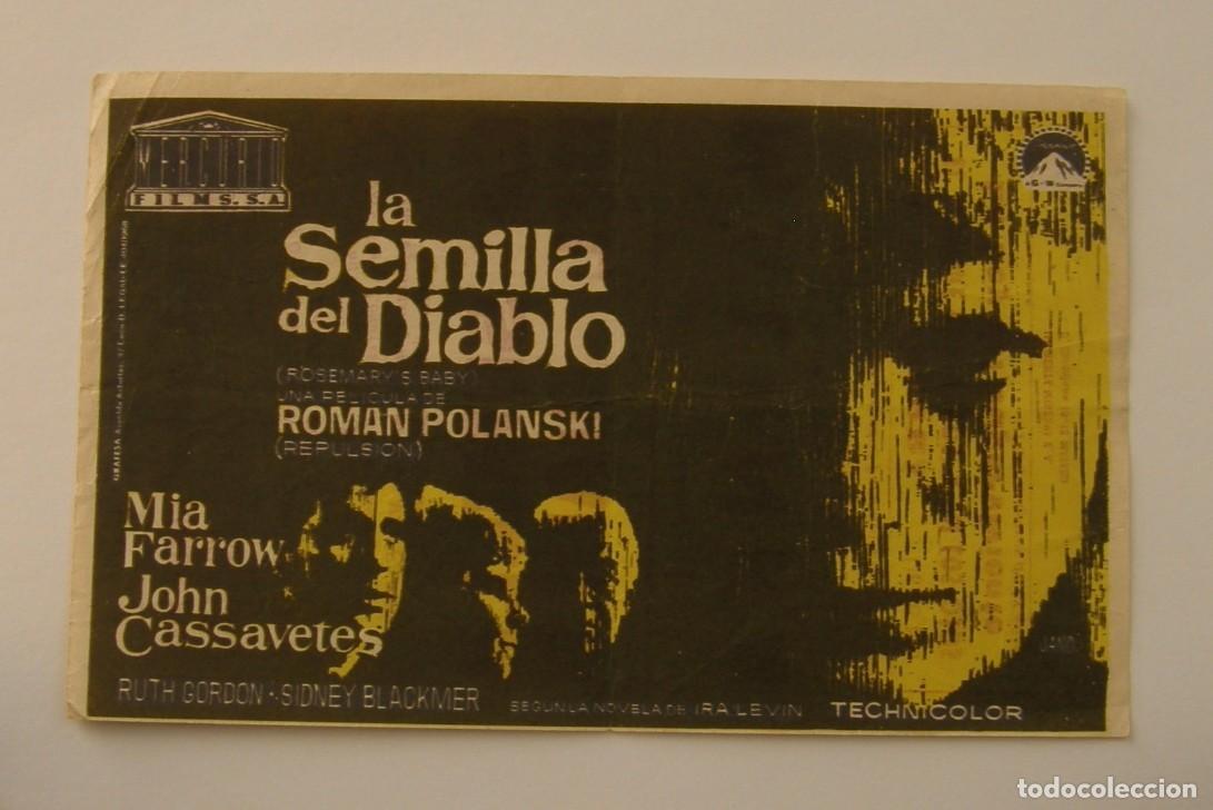 Cine: PROGRAMA DE CINE LA SEMILLA DEL DIABLO - Foto 1