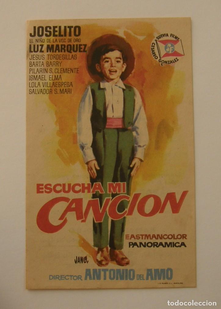 Cine: PROGRAMA DE CINE ESCUCHA MI CANCION - Foto 1