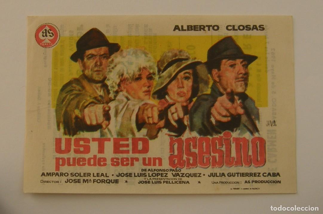 Cine: PROGRAMA DE CINE USTED PUEDE SER UN ASESINO - Foto 1