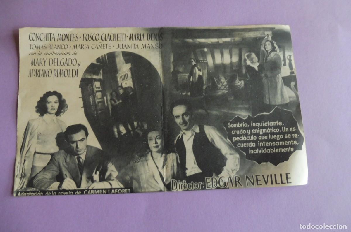 Cine: PROGRAMA DE CINE DOBLE - NADA - CINEFA - CONCHITA MONTES - - Foto 2