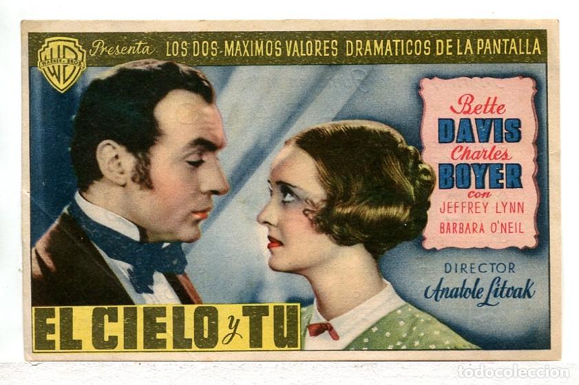 Cine: EL CIELO Y T&Uacute;, con Bette Davis. - Foto 1