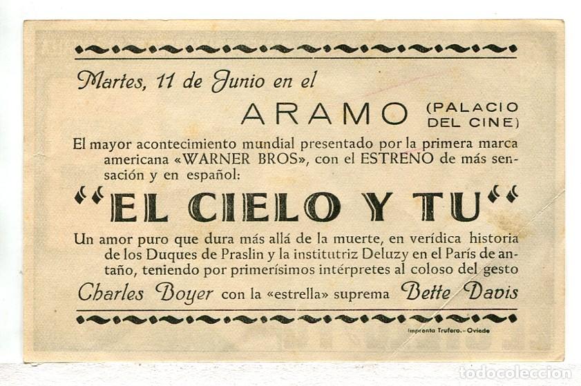 Cine: EL CIELO Y T&Uacute;, con Bette Davis. - Foto 2