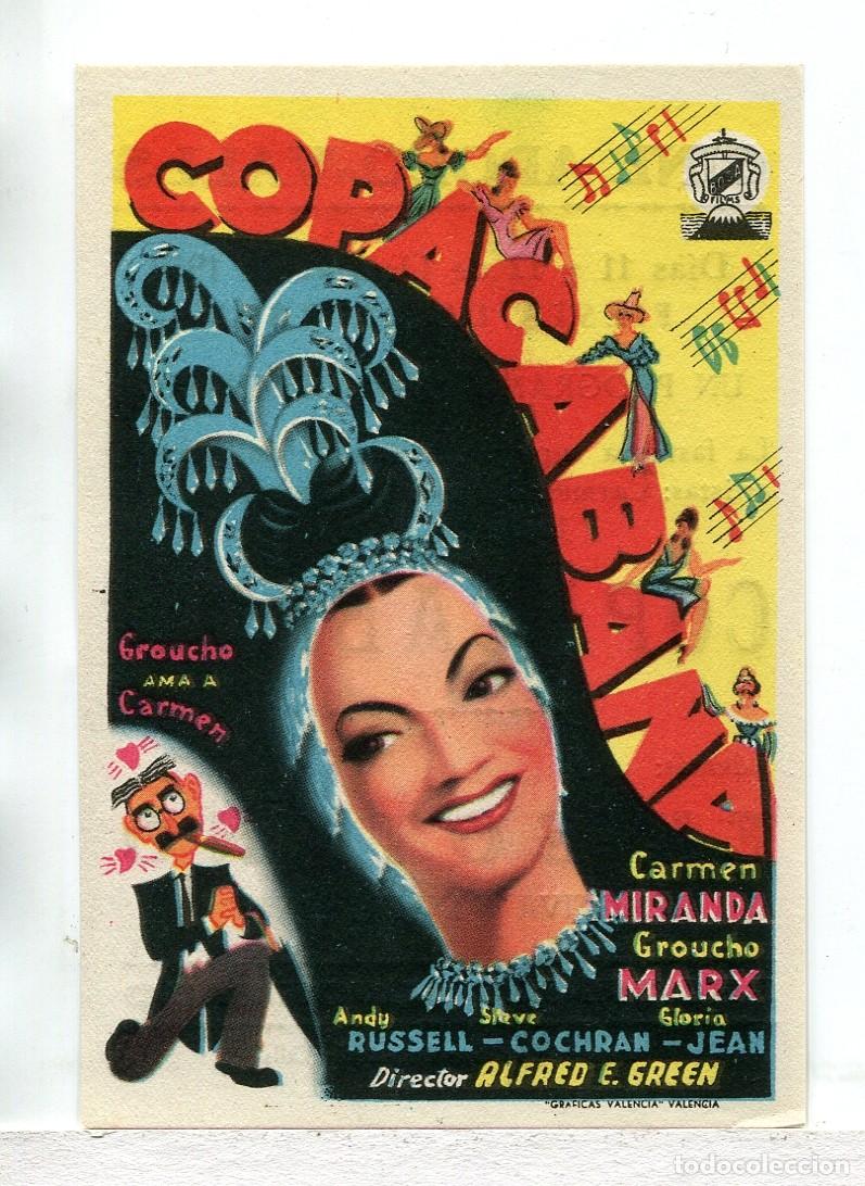 Cine: COPACABANA, con Groucho Marx. - Foto 1