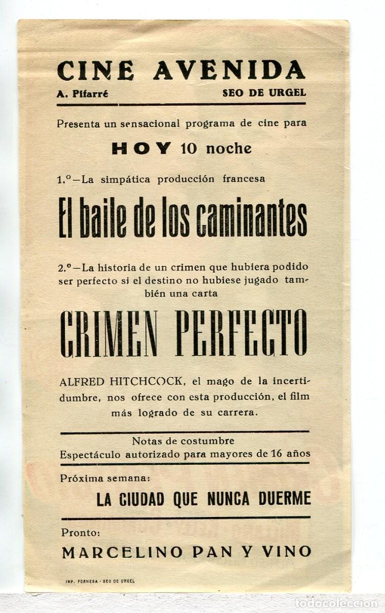 Cine: CRIMEN PERFECTO, con Grace Kelly. - Foto 2