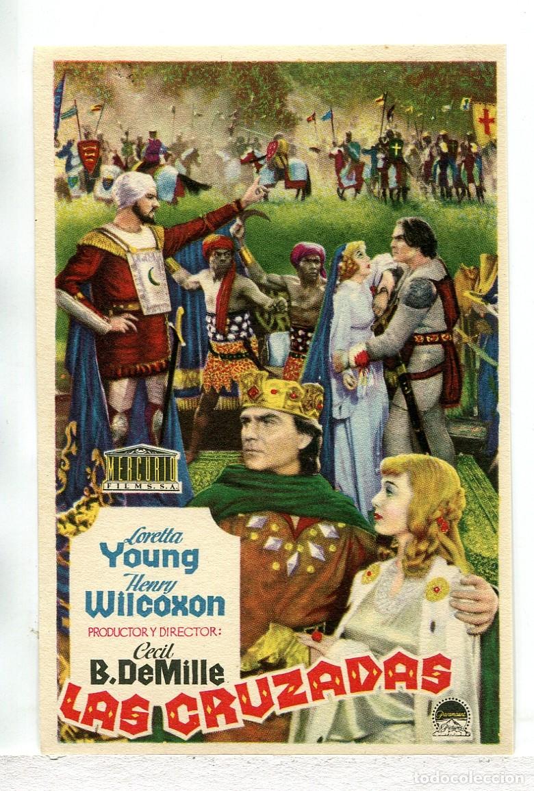 Cine: LAS CRUZADAS, con Loretta Young. - Foto 1