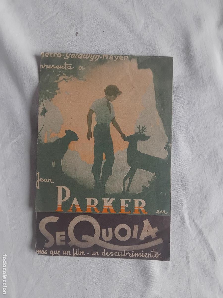 Cine: PROGRAMA DE CINE DOBLE. JEAN PARKER EN SEQUOIA. CINEMA ODEON. - Foto 1