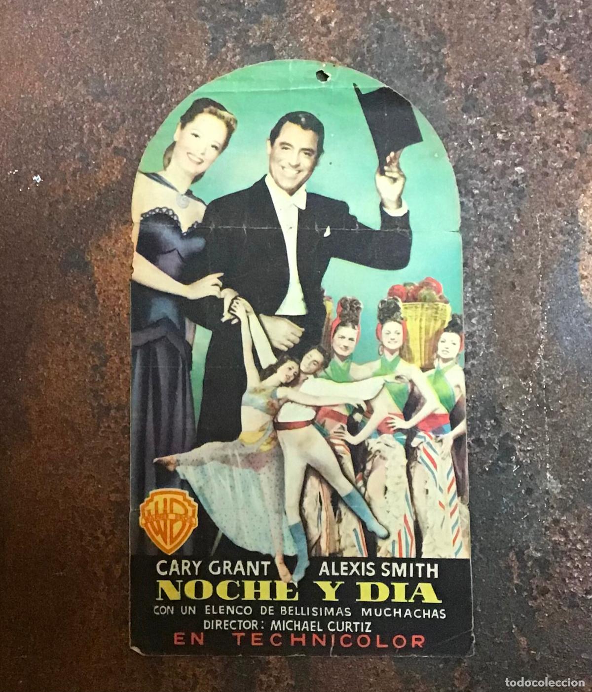 Cine: NOCHE Y D&Iacute;A, PROGRAMA DE MANO ORIGINAL CON PUBLICIDAD - Foto 1