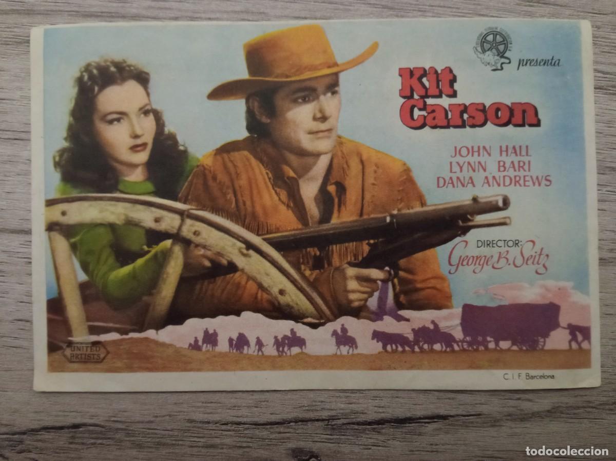 Cine: KIT CARSON, JOHN HALL, SALON LA PROTECTORA - Foto 1