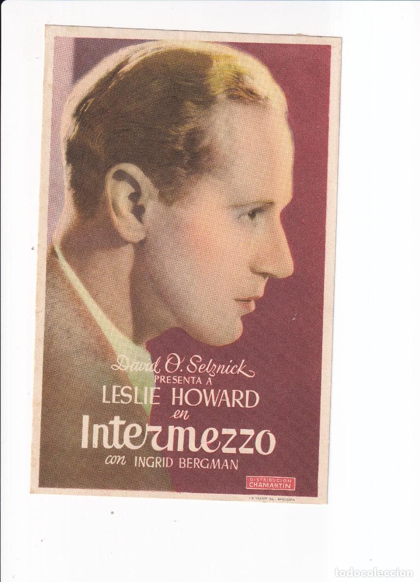 Cine: INTERMEZZO : LESLIE HOWARD - Foto 1