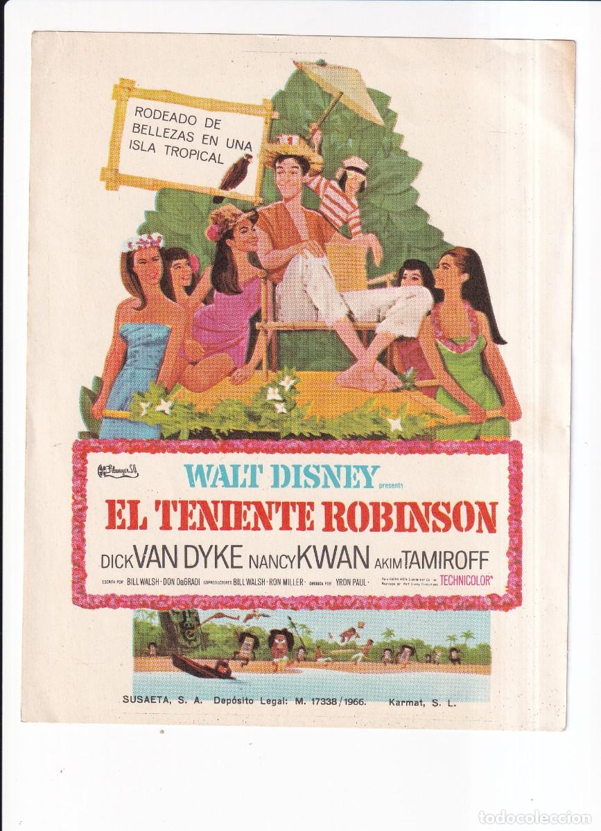 Cine: EL TENIENTE ROBINSON : DICK VAN DYKE - Foto 1