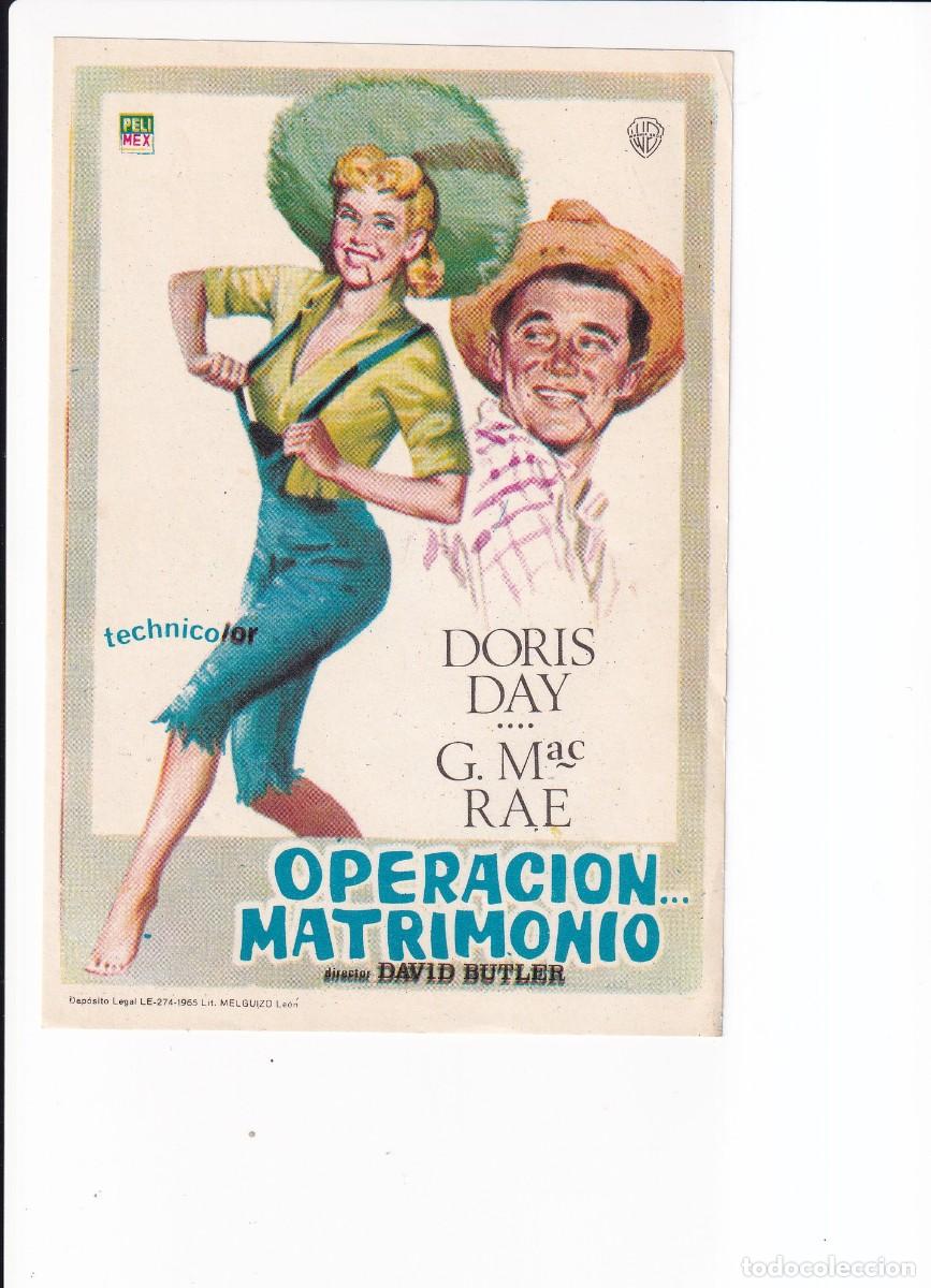 Cine: OPERACION MATRIMONIO : DORIS DAY - Foto 1