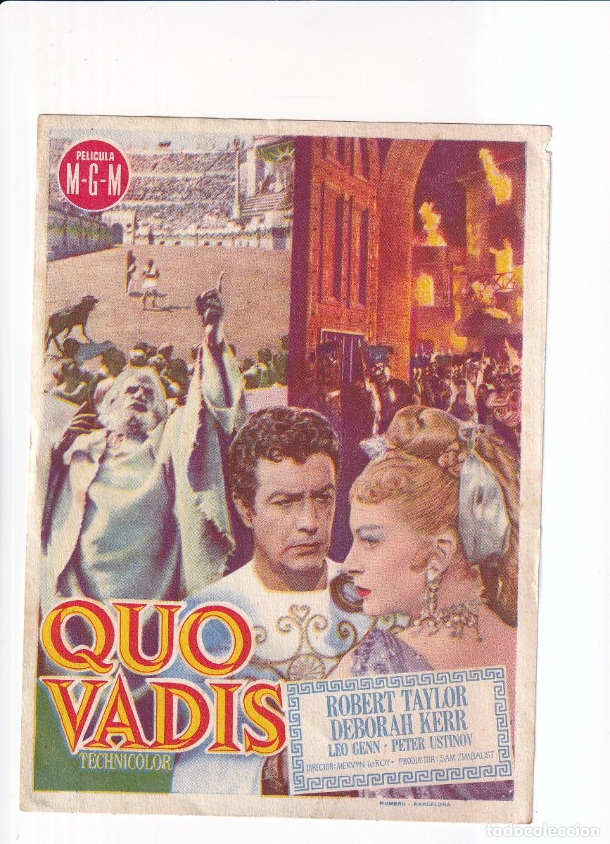 Cine: QUO VADIS .- ROBERT TAYLOR - Foto 1