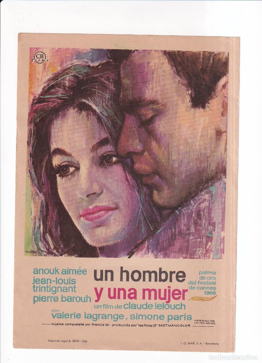 Cine: UN HOMBRE Y UNA MUJER : ANOUK AIMEE - Foto 1