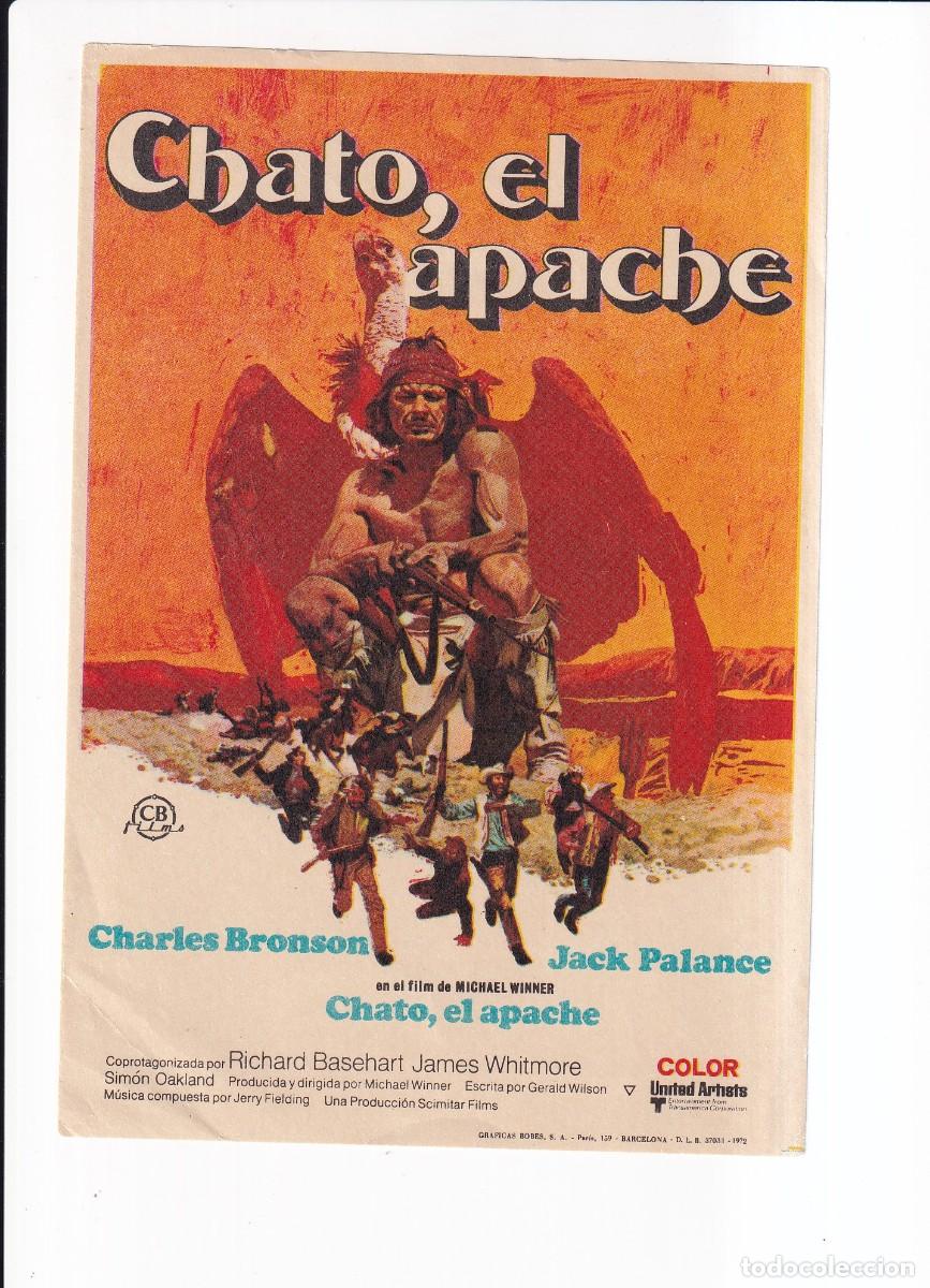 Cine: CHATO, EL APACHE : CARLES BRONSON .- SIN PUBLICIDAD - Foto 1