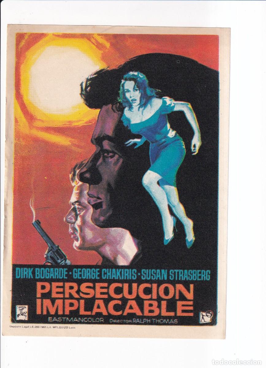 Cine: PERSECUCION IMPLACABLE : DIRK BOGARDE - Foto 1