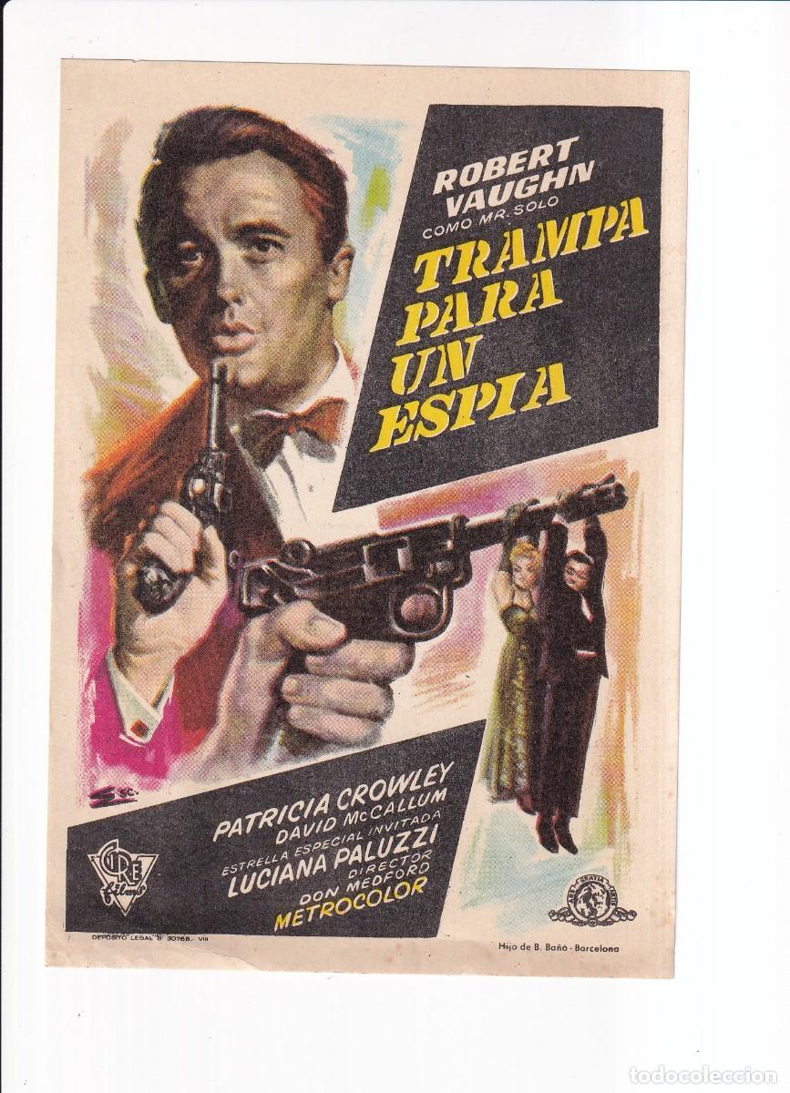 Cine: TRAMPA PARA UN ESPIA : ROBERT VAUGHN - Foto 1