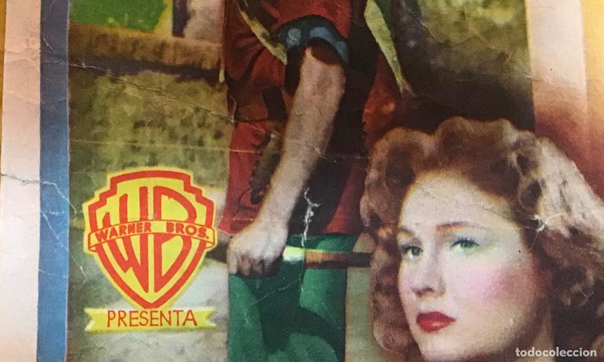 Cine: EL HALC&Oacute;N Y LA FLECHA, PROGRAMA DE MANO ORIGINAL CON PUBLICIDAD - Foto 3