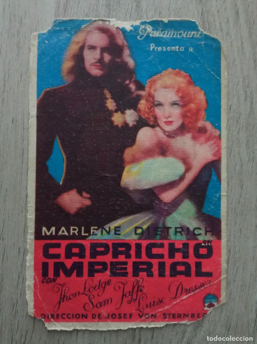 Cine: CAPRICHO IMPERIAL, MARLENE DIETRICH, TEATRO PRINCIPAL - Foto 1