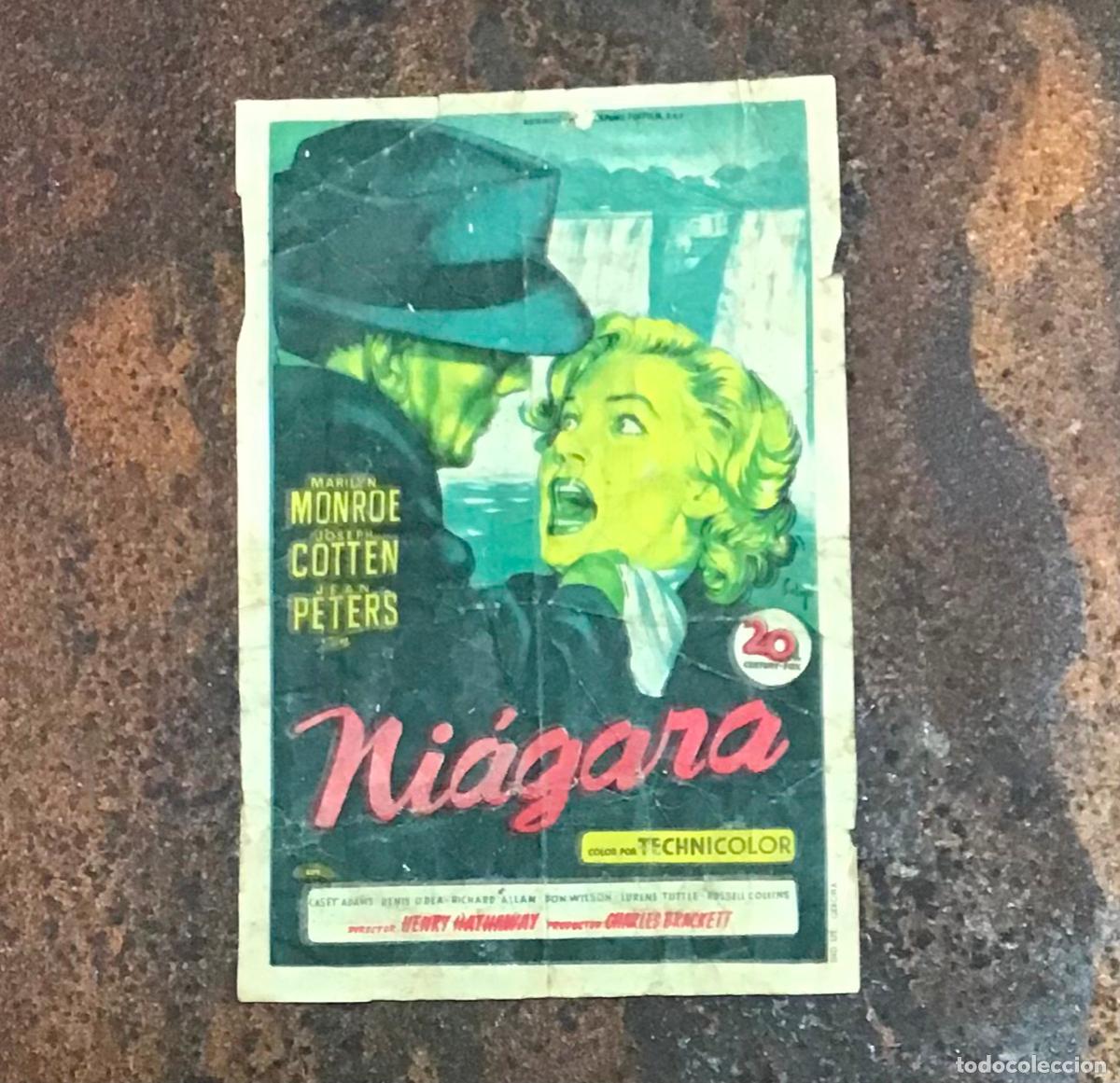 Cine: NI&Aacute;GARA, PROGRAMA DE MANO ORIGINAL CON PUBLICIDAD - Foto 1