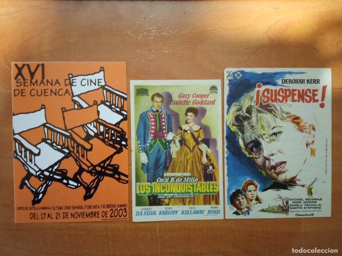 Cine: CUENCA, FOLLETOS DE CINES DE ESTA CIUDAD - Foto 1