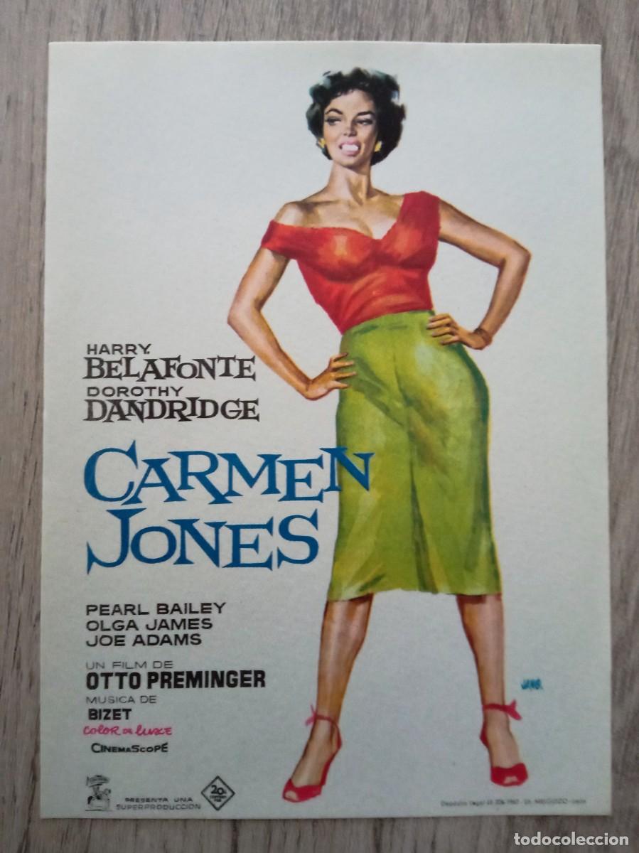 Cine: CARMEN JONES, HARRY BELAFONTE - Foto 1