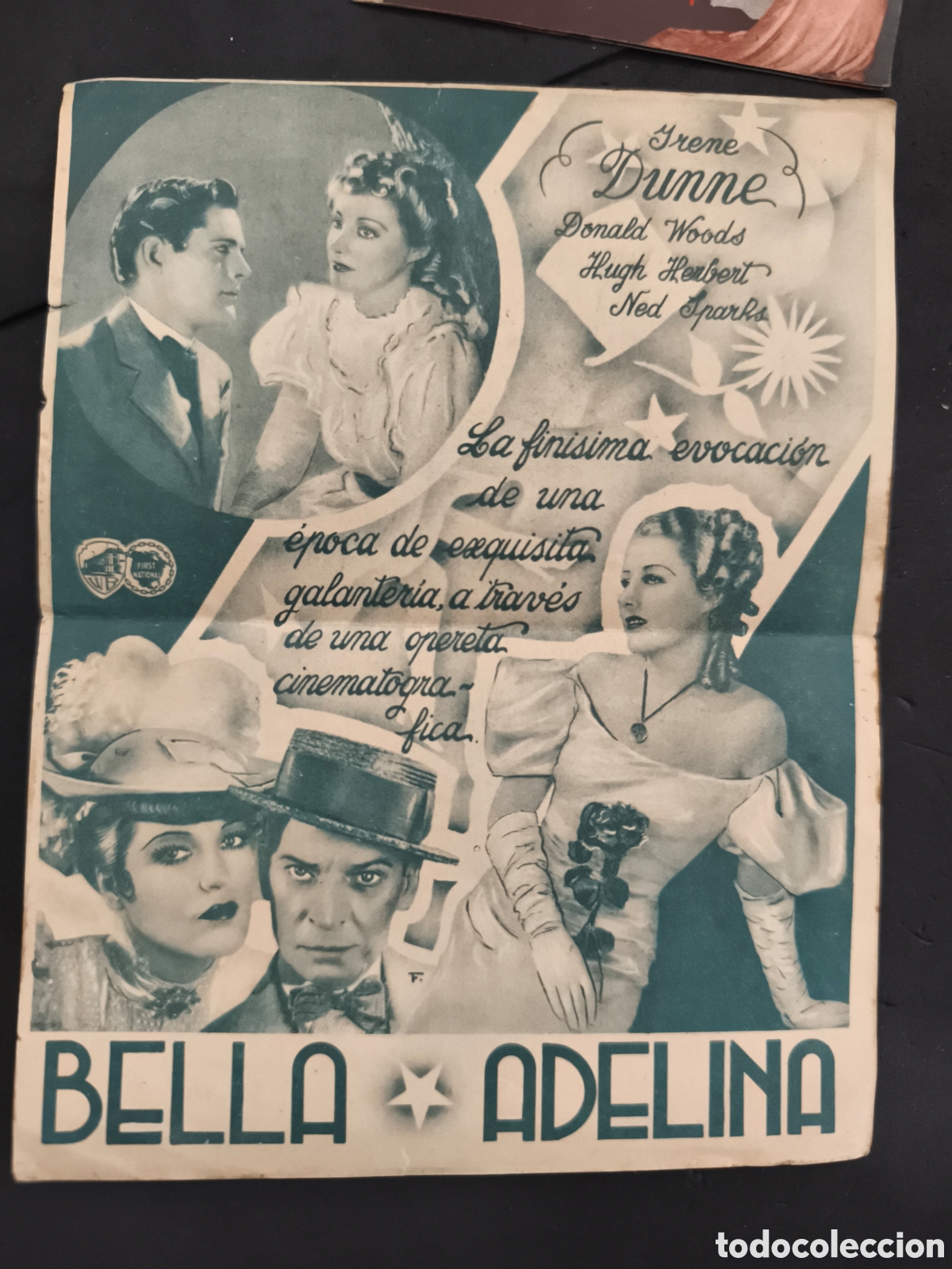 Cine: PROGRAMA DE CINE - BELLA ADELINA - IRENE DUNNE - Foto 2