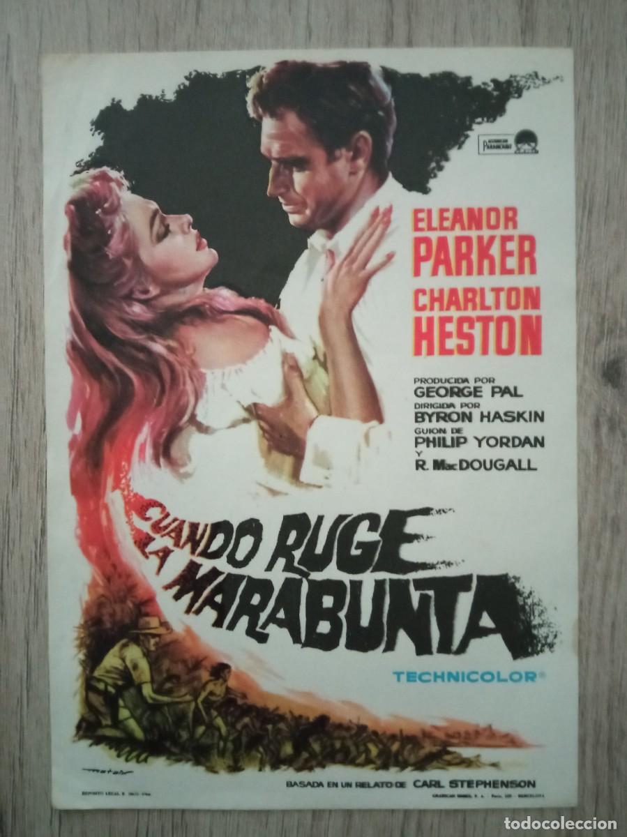 Cine: CUANDO RUGE LA MARABUNTA, CHARLTON HESTON - Foto 1