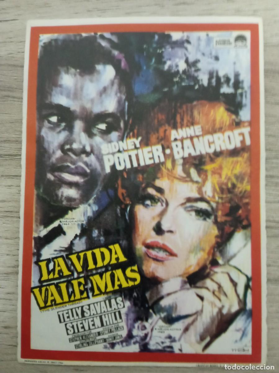 Cine: LA VIDA VALE M&Aacute;S, SIDNEY POITIER - Foto 1