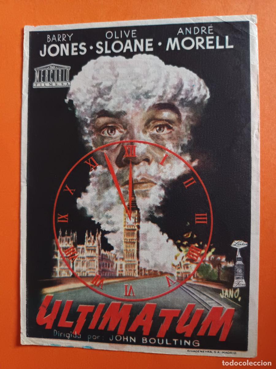 Cine: PROGRAMA DE CINE ULTIMATUM BARRY JONES - Foto 1