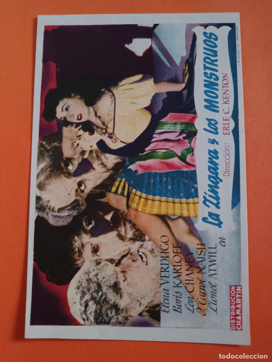 Cine: PROGRAMA DE CINE LA ZINGARA Y LOS MONSTRUOS BORIS KARLOFF - Foto 1